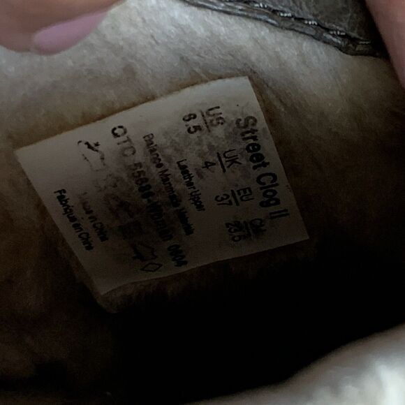 Womens Vans Suede Street Clog II Shoes Size 8.5 Slip-On Beige - Picture 3 of 16